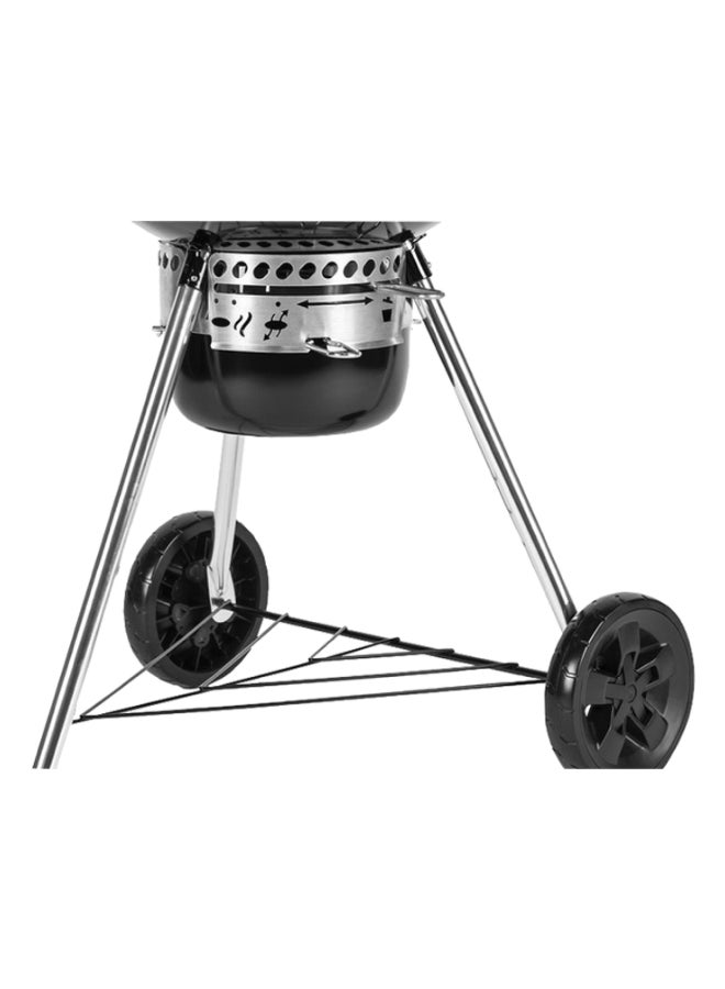 ويبر ماستر تاتش شواية تعمل بالفحم مقاومة للصدأ أسود وفضي 57 سم  JAH14701004/14701004 - Image 3